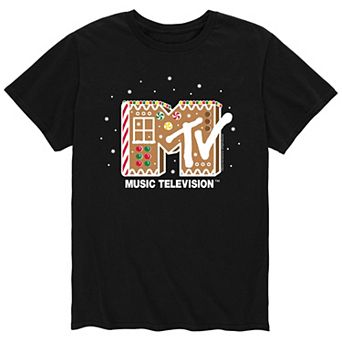 Men's MTV Classic Logo Gingerbread Tee