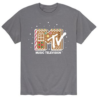 Men's MTV Classic Logo Gingerbread Tee