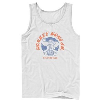 Men's Mario Kart Donkey Kong Jr. Wins The Gold Tank Top