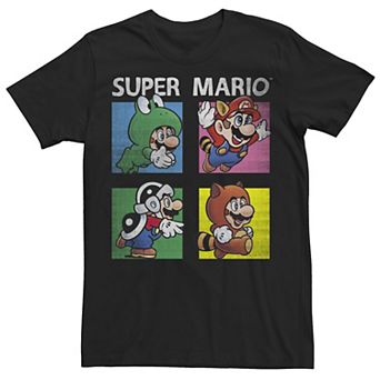 Men's Super Mario Costumes Box Up Tee