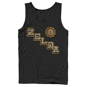 Men's The Legend Of Zelda Collegiate Style Logo Tank Top