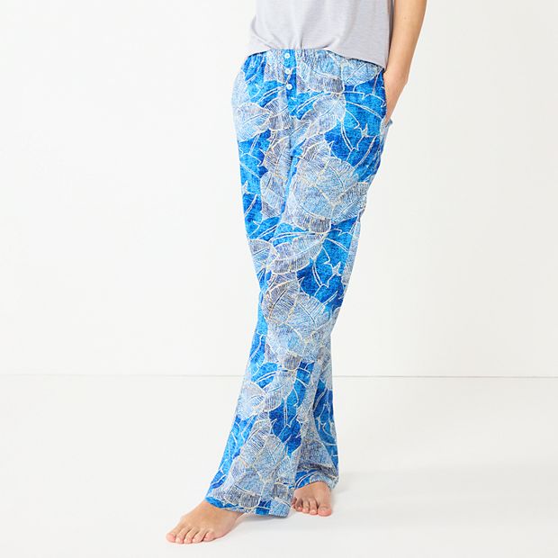 Woven Cotton Pajama Pant