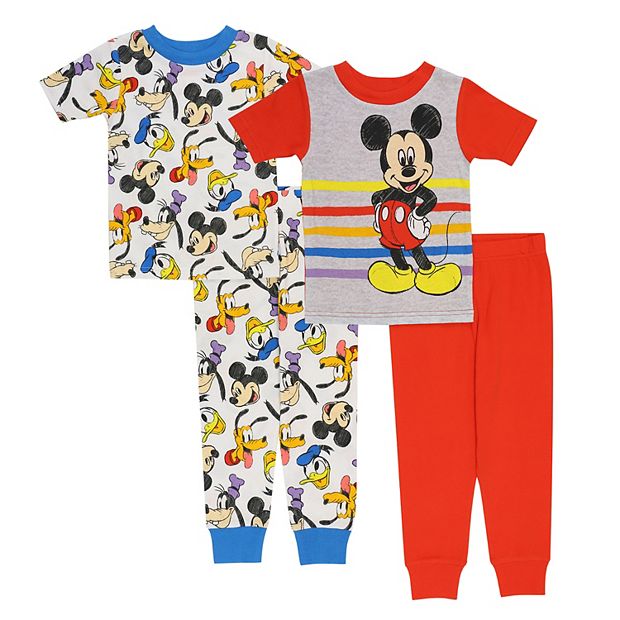 Shop Set of 2 - Mickey Mouse Print Full Briefs with Elasticised