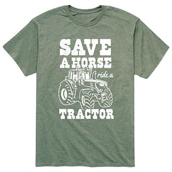 Men's Save A Horse Ride Tractor Tee