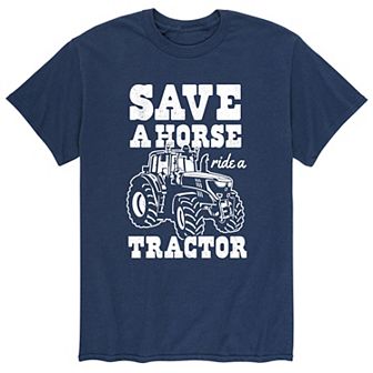 Men's Save A Horse Ride Tractor Tee