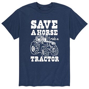 Men's Save A Horse Ride Tractor Tee