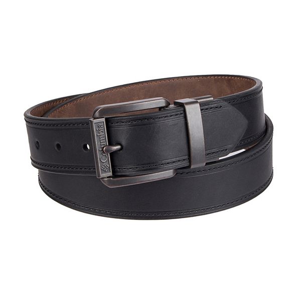 Big & Tall Columbia Reversible Casual Leather Belt