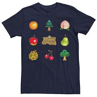Men's Animal Crossing Items Found Title Logo Graphic Tee