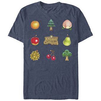 Men's Animal Crossing Items Found Title Logo Graphic Tee