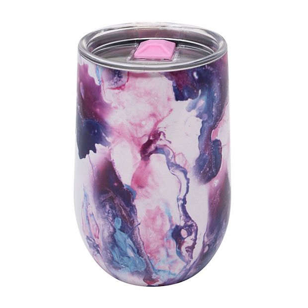 Wellness Double Wall Purple Pink Blue Stainless Steel Tumblers for sale  online