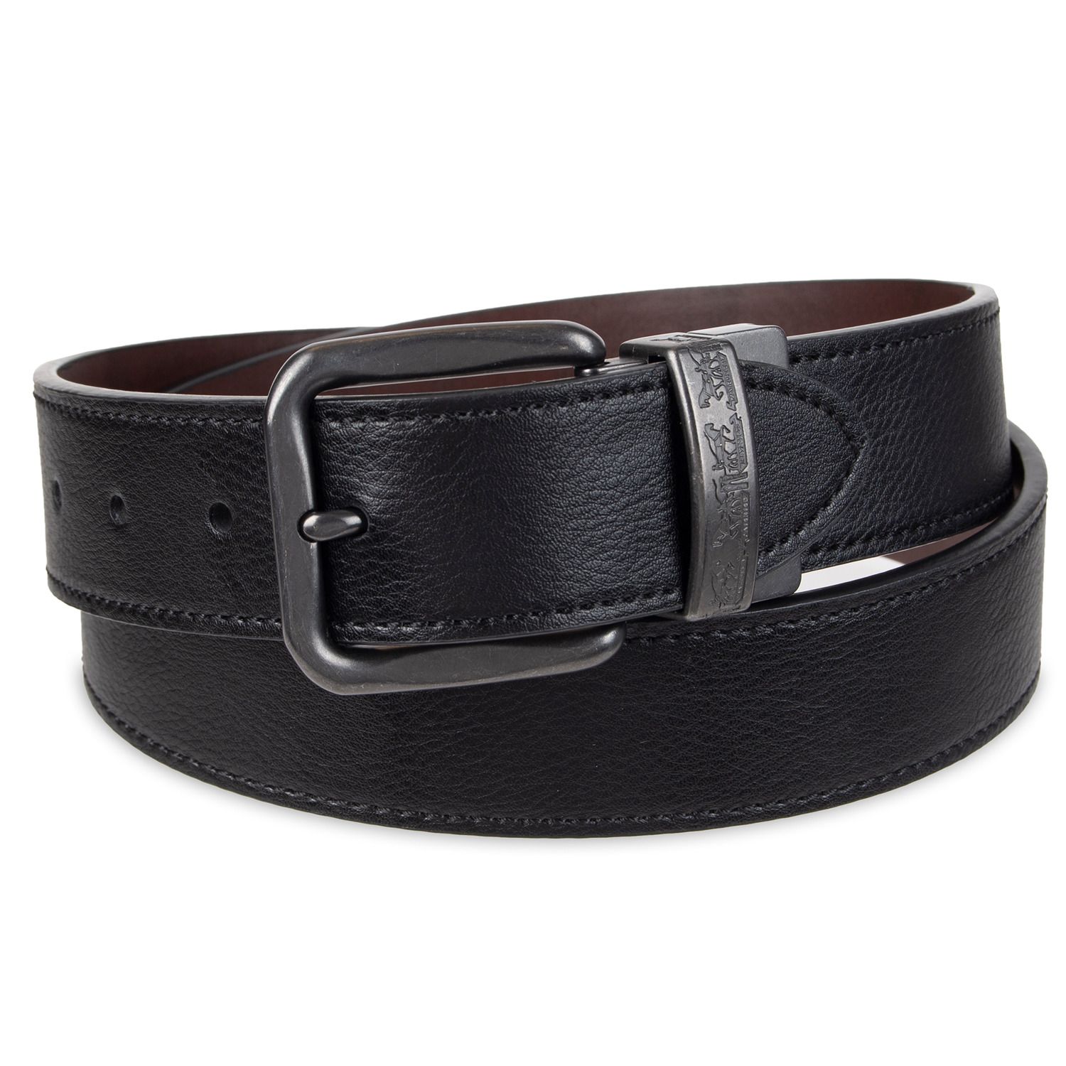 Image for Levi's Big & Tall Casual Stitched Edge Reversible Belt at Kohl's.
