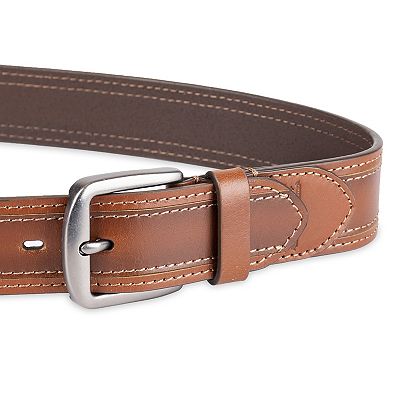 Men's Levi's® Burnished Contrast Stitch Casual Leather Belt