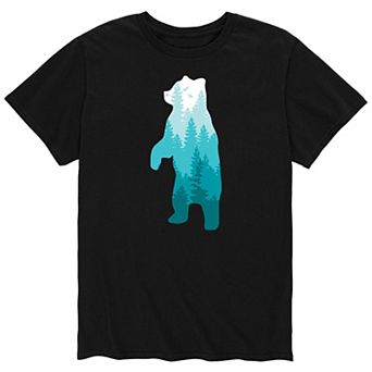 Men's Outdoor Scene Bear Tee