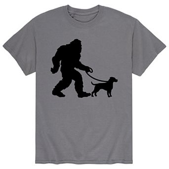 Men's Sasquatch Walking Dog Tee