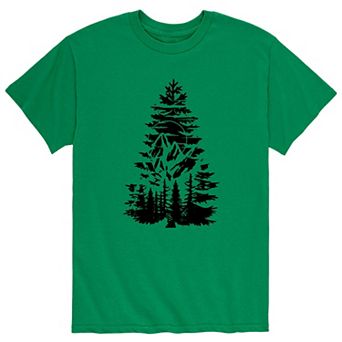 Men's Outdoor Scene Tree