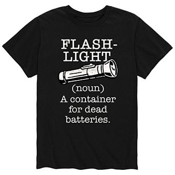 Men's Flashlight Definition Tee