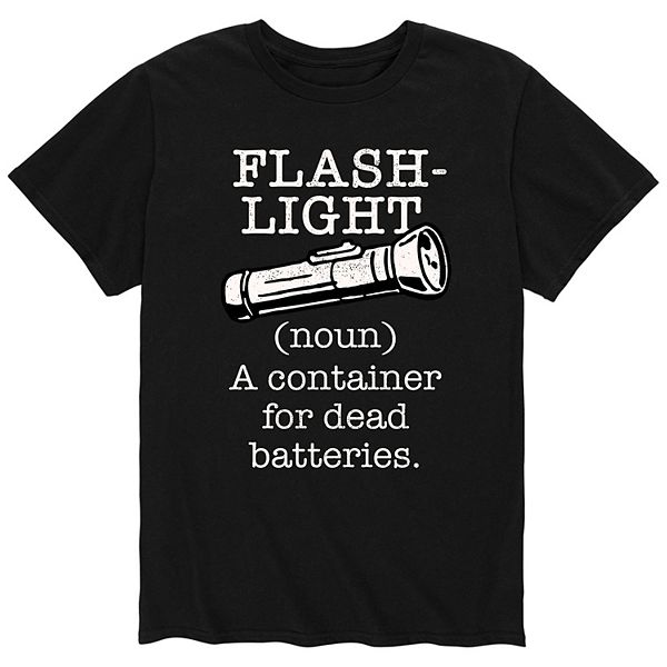 Men's Flashlight Definition Tee
