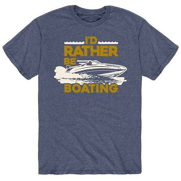 Men's Rather Be Boating Tee