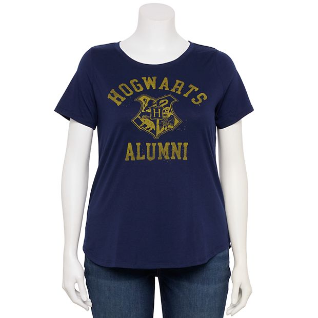 Plus Size Harry Potter Hogwarts Alumni Graphic Tee