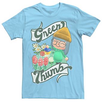 Men's Animal Crossing New Horizons Green Thumb Villager Graphic Tee