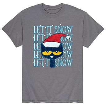 Men's Pete The Cat Let It Snow Tee
