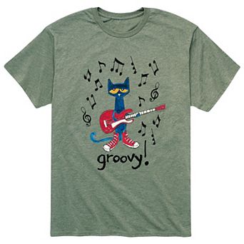 Men's Pete The Cat Groovy! Music Tee