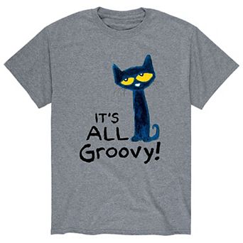 Men's Pete The Cat Its All Groovy Tee