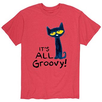 Men's Pete The Cat Its All Groovy Tee
