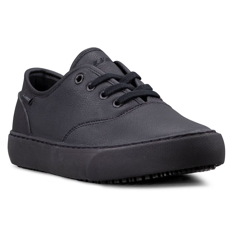 Lugz Lear Women's Leather Slip-Resistant Shoes, Size: 6.5, Black