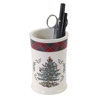 Spode Christmas Tree Tartan Tumbler