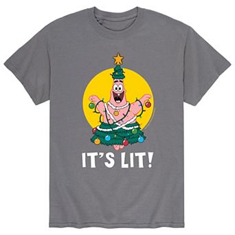 Men's SpongeBob SquarePants Patrick Lights Tee