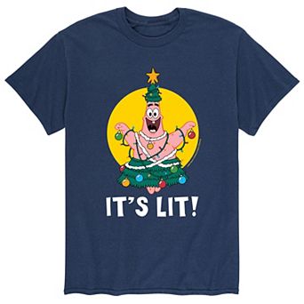 Men's SpongeBob SquarePants Patrick Lights Tee