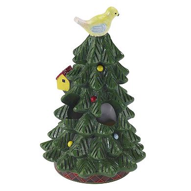 Spode Christmas Tree Tartan Toothbrush Holder