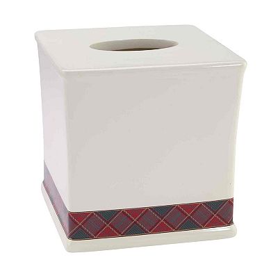 Spode Christmas Tree Tartan Tissue Cover