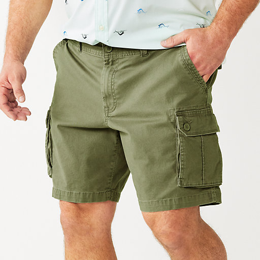 Dusty Olive Quiksilver Mens Everyday Cargo Shorts 