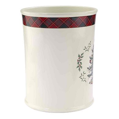 Spode Christmas Tree Tartan Wastebasket