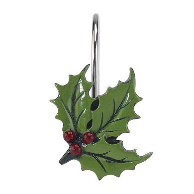 Spode Christmas Tree Tartan Shower Hooks