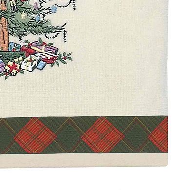 Spode Christmas Tree Tartan Bath Towel