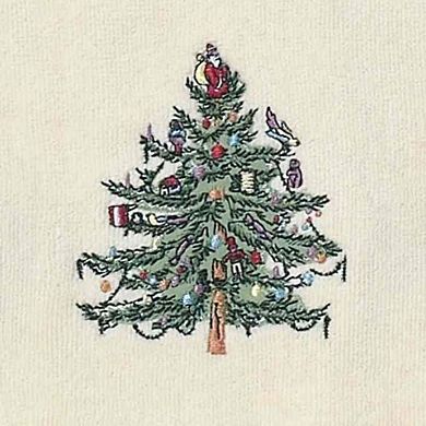 Spode Christmas Tree Tartan Hand Towel
