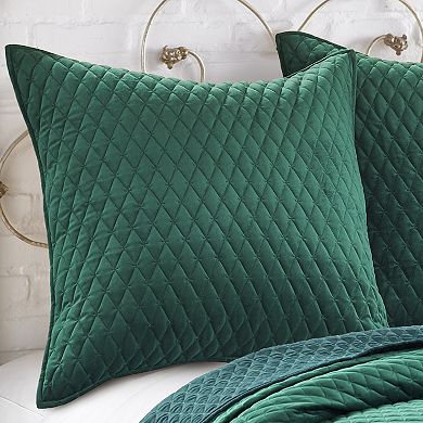 Levtex Home BH Empire Velvet Green Quilt or Sham