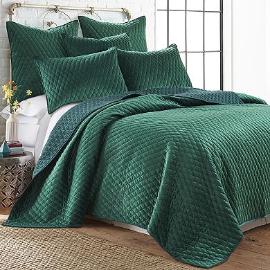 Levtex Home BH Empire Velvet Green Quilt or Sham