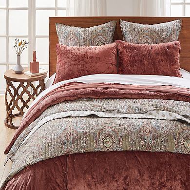 Levtex Home Abruzzi Velvet Spice Bedding