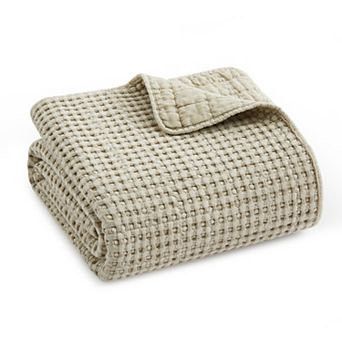 Levtex Home Mills Waffle Quilted Throw