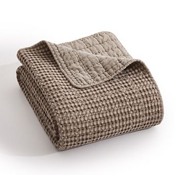 Levtex Home Mills Waffle Quilted Throw