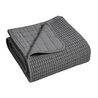 Levtex Home Mills Waffle Quilted Throw