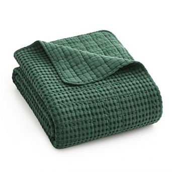 Levtex Home Mills Waffle Quilted Throw