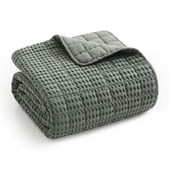 Levtex Home Mills Waffle Quilted Throw