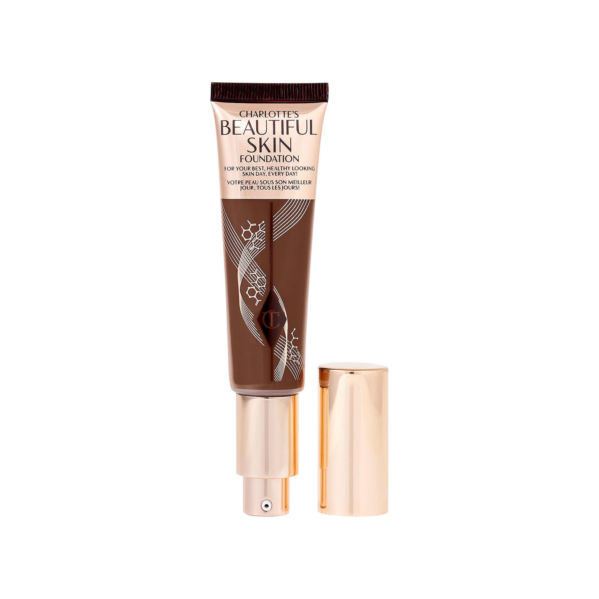Charlotte Tilbury Beautiful Skin Medium Coverage Liquid Foundation with Hya