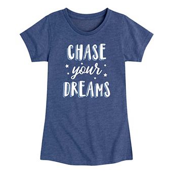 Girls 7-16 Chase Your Dreams Graphic Tee
