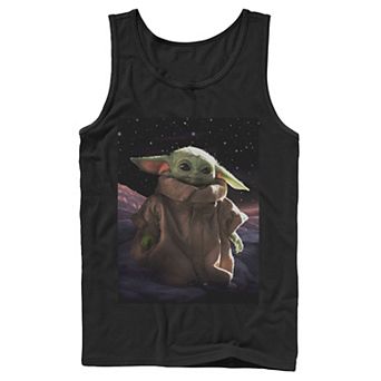 Men's Star Wars The Child Space Walk Tank Top